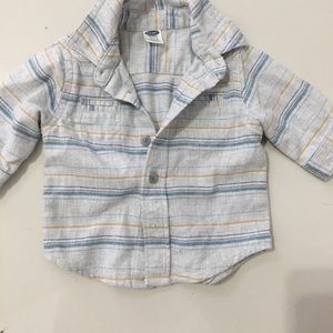 Old navy dress shirt babyboys 0-3 months
